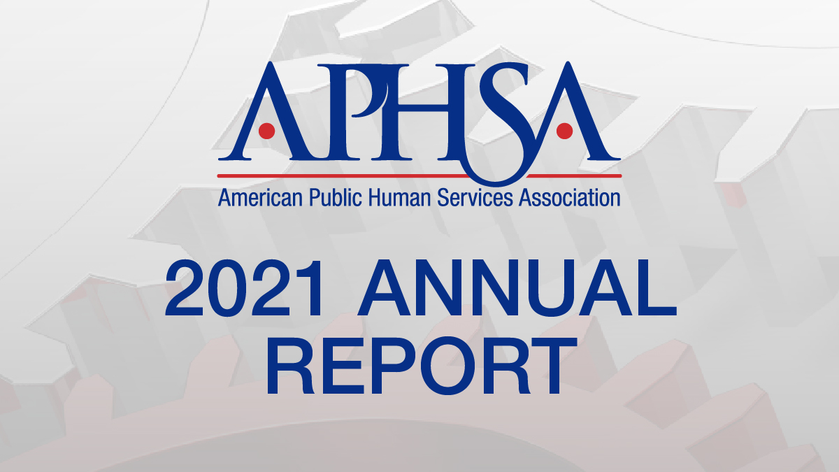 APHSA Annual Report 2020