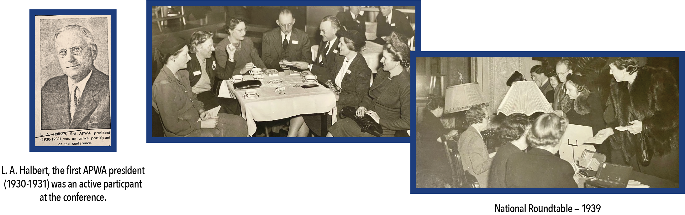 1930s photo collage